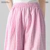 unifree Women's Pink Lightweight Relaxed Wide-Leg Pants