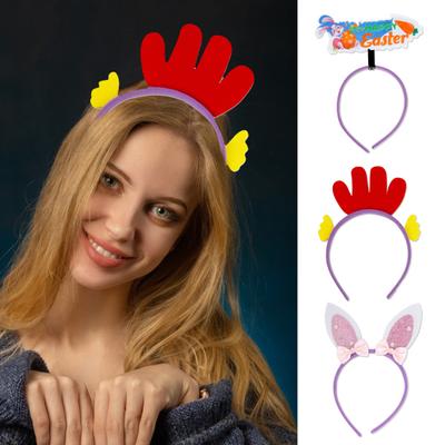 Headbands Bunny Ear/Cute Chick Design Adorable Easter Theme Party Decoration Headband Hair Accessories