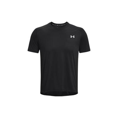Solid Color Crew Neck Short Sleeve Running T-Shirt Men Tops Black 1371129-001
