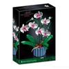 10311 Bausteine Set Mini Modell Orchidee Topf Kreative Blumenstrauß Ideen Zusammengebaute DIY Steine Lernspielzeug für Kinder