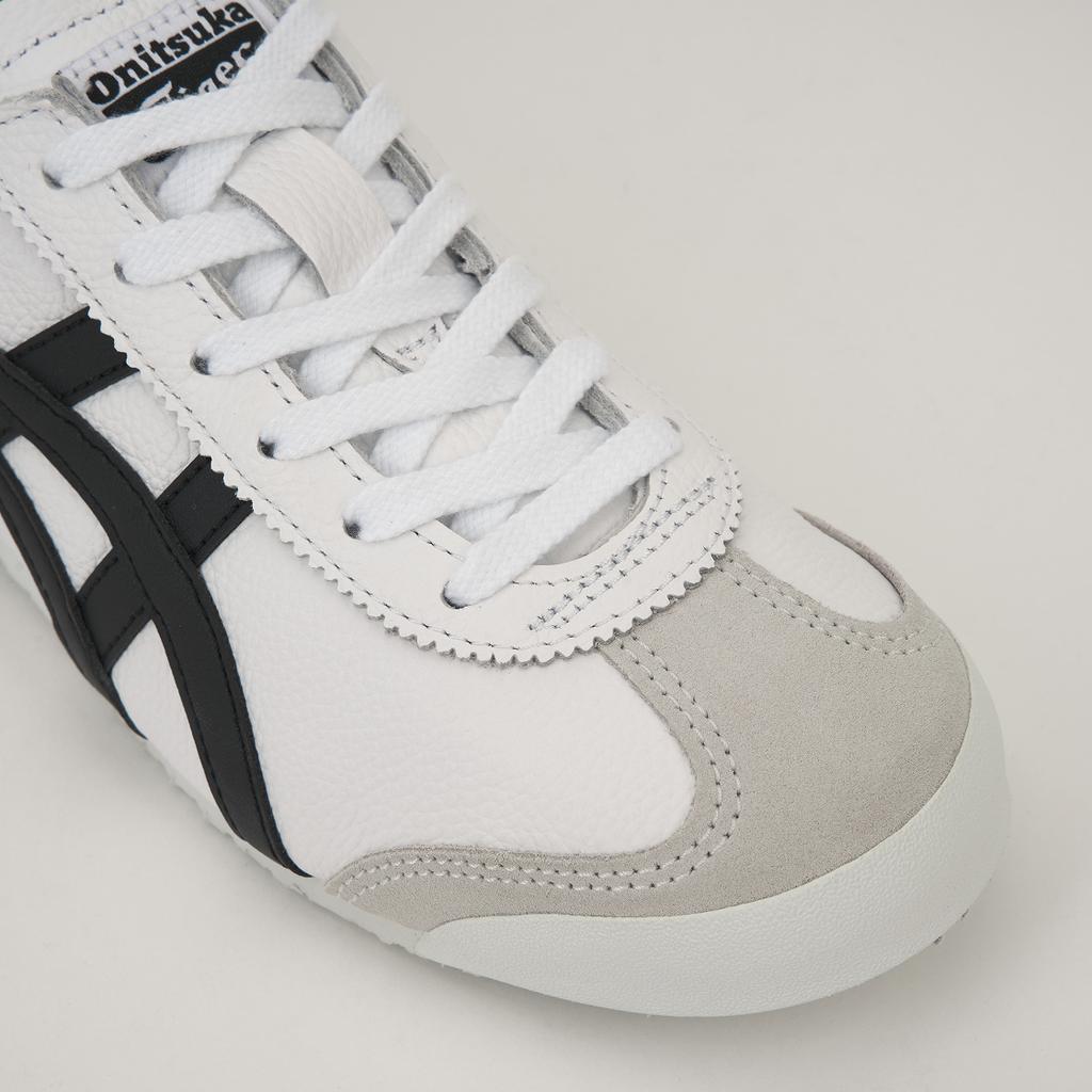 ONITSUKA TIGER Mexico 66 Weiß Schwarz Wildleder Zehenkappe Unisex Sneakers 1183A201-126