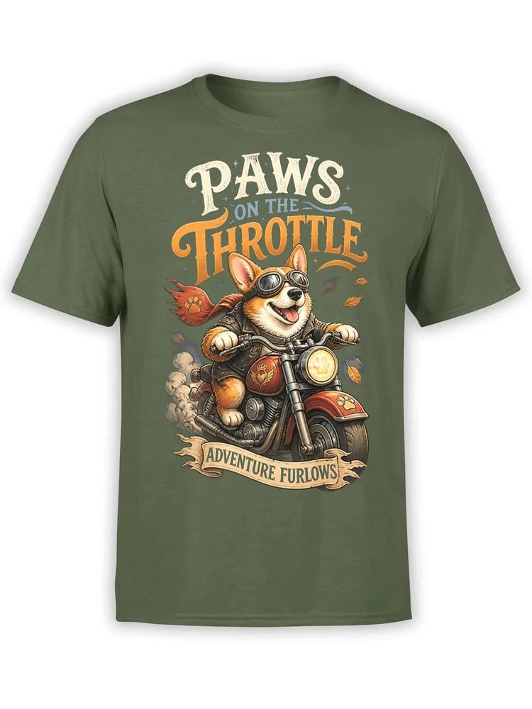 Adventure Rider Corgi Tshirt Unisex S