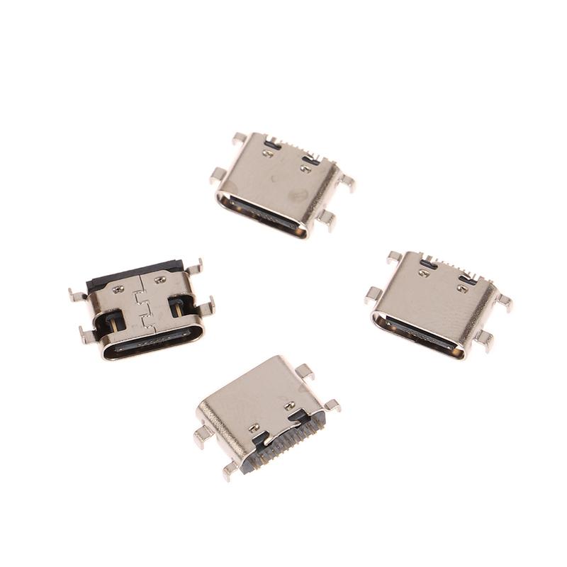 YY30-10 Pcs USB Type-C Charger Jack Port For Teclast M40 P20HD P20 USB C Charging Plug Dock Socket Connector