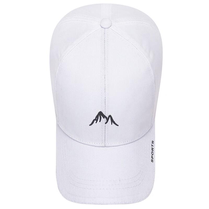 Women's Embroidered Mountain Peak Baseball Cap with Sandwich Brim