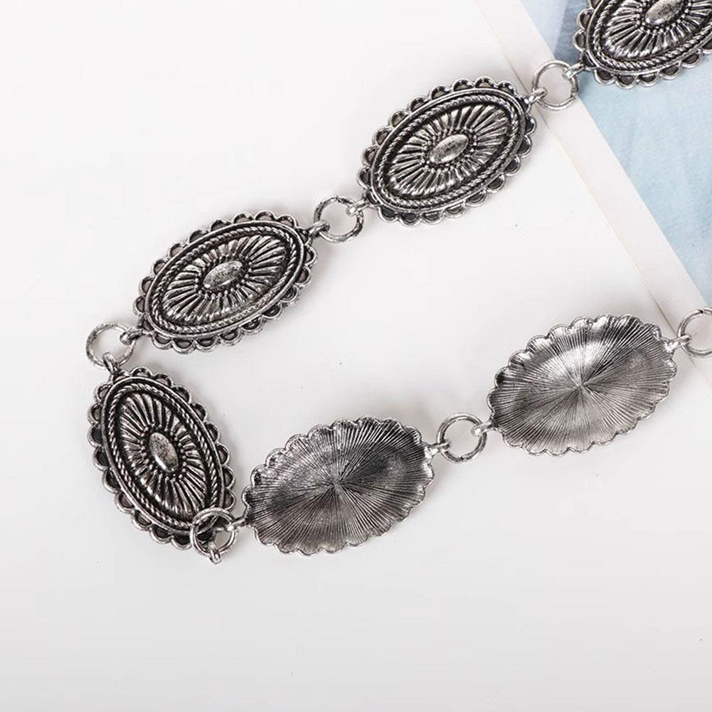 1PCS Ethnic Style Retro Waist Bohemian Versatile Chain Belt Women's Dress High-end Dress With Waistband Chain Accessories