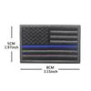 Toppa con Bracciale in Velcro Bandiera Americana - Distintivo Ricamato Star-Spangled Banner