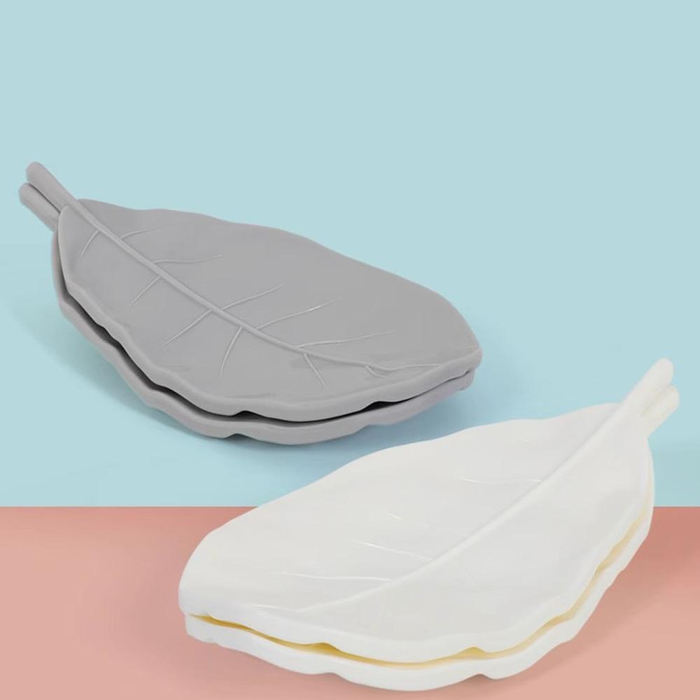 1PC Creative Alien Leaf Soap Box, Suitable for Home Soap Storage, Desktop Ornaments, Etc