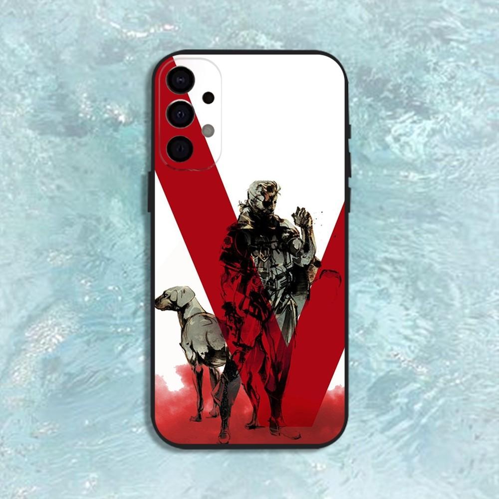 Metal Gear Solid MGS Phone Case For Samsung S25,S24,S21,S22,S23,S30,Ultra,S20,Plus,Fe,Lite,Note,10,9,5G Black Cover