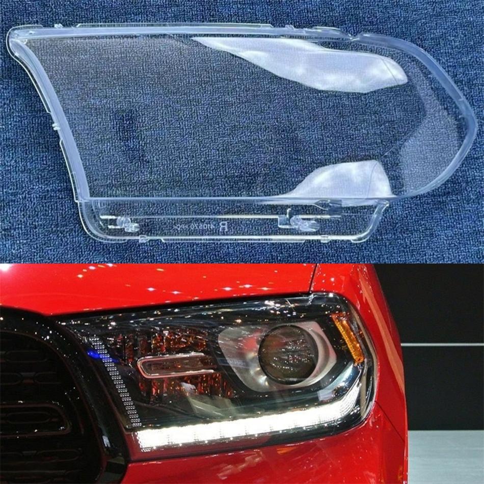 

For Dodge Durango 2014 2015 2016 2017 2018 2019 Accessories Cars Transparent Housing Car Lights Shell Dust Cover For Headlights