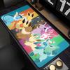 Mouse Pad Pokemon Anime Gaming Accessories Designed Specifically Carpet Gamer Big Computer Keyboard Pad Rubber Desk Mat Mausepad