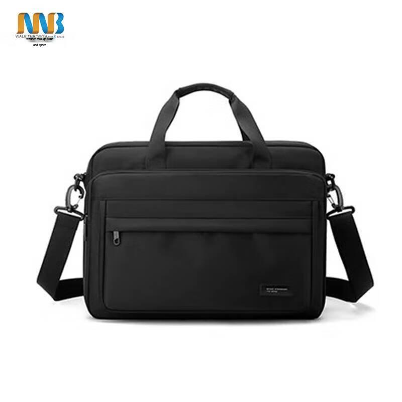 Strolling Through Time Laptop Briefcase Shoulder Bag