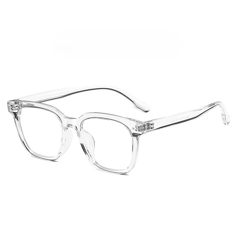 New TR Anti-Blu-ray Glasses Korea Spot Big Box Trend Meters Nail Glasses Fashionable Myopia Glasses.