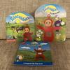 [USED] Teletubbies, Foreign Books, 2 PO Picture Books, 1 Coloring Book, Rare