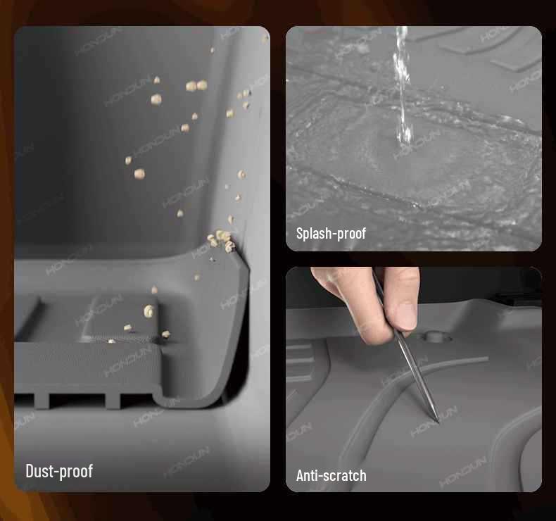 XPeng MONA M03 TPE Trunk Mat Car Interior Tail Box Accessory Foot Mats