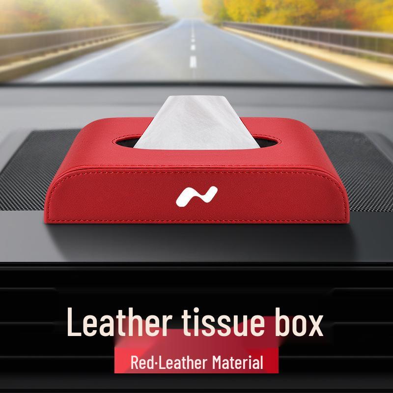 Lixiang Car Leather Tissue Box for L60 & Pure Electric Sedan