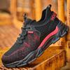 Scarpe di Sicurezza Nere da Uomo Coibentate Antiscivolo - Calzature con Costruzione Anti-Odore, Resistenti all'Usura, Anti-Schiacciamento, Anti-Perforazione