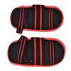 EVA Pad Instep Guards Foot Guard Protector for   Boxing MMA Muay Thai(black)