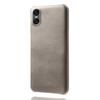 For Sony Xperia 10 VII Case Calf Texture PU Leather Hard PC Protective Phone Cover