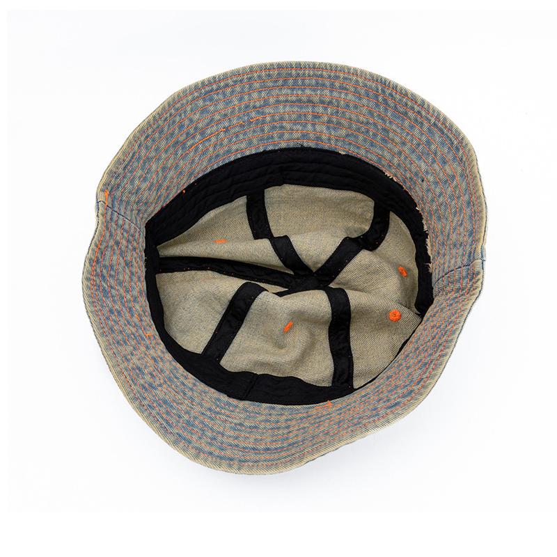 Denim Fisherman Hat Women's Vintage Sun Protection Hat Basin Hat