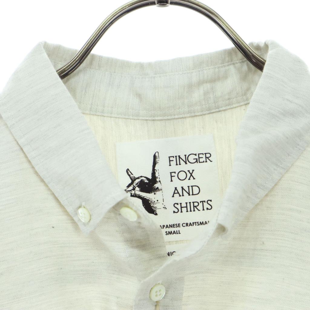unused FINGER FOX AND SHIRTS made in Japan Wappen Long sleeve Button down shirt Men's Used