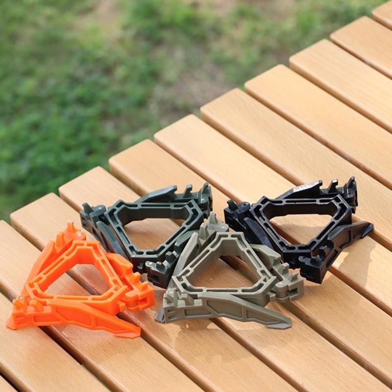 Stable Outdoor Cooking Stand Regulable Angles Folds Flat Stove Holder For Gas Canisters Nonslip Base