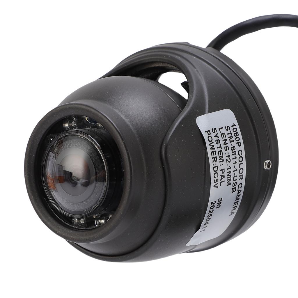 Dome Camera 2MP 1080P HD USB Weather Proof Metal Housing Security Dome Camera for Bus PC CCTV Plug a