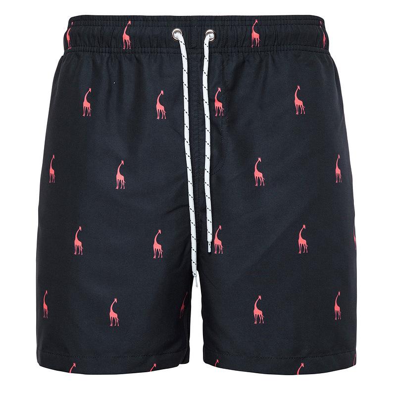 

Plus-size Men s Summer Fashionable Beach Pants XL чорний