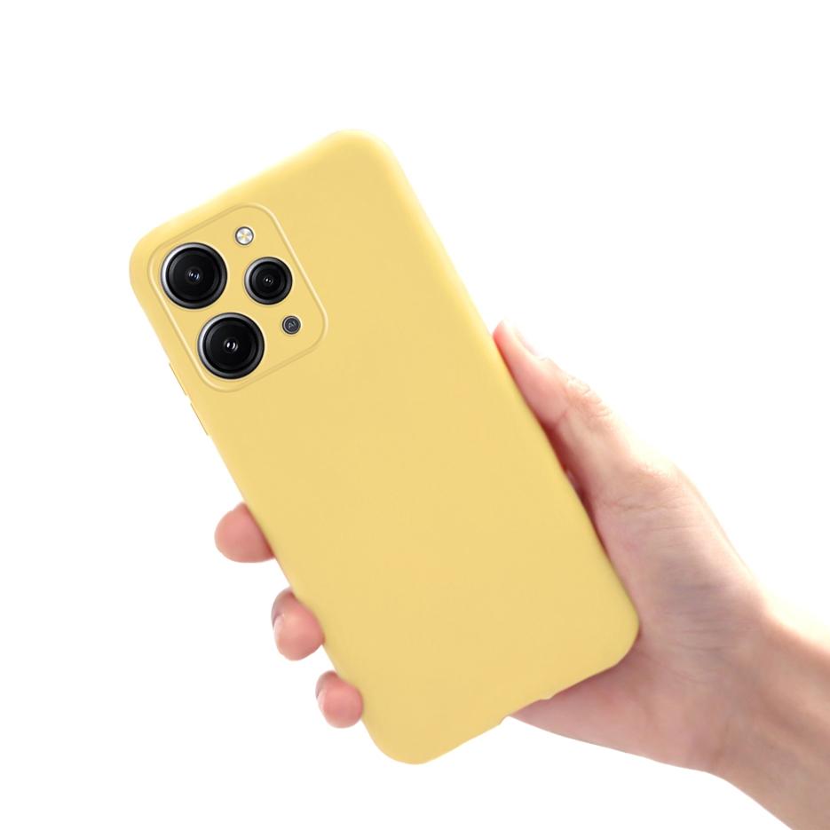 Für Xiaomi Redmi 12 Hülle Niedliche Süßigkeitenfarbe Stoßfeste Handyhülle Für Xiaomi Redmi 12 Redmi12 Rückabdeckung Weiches Silikon Fundas Capa