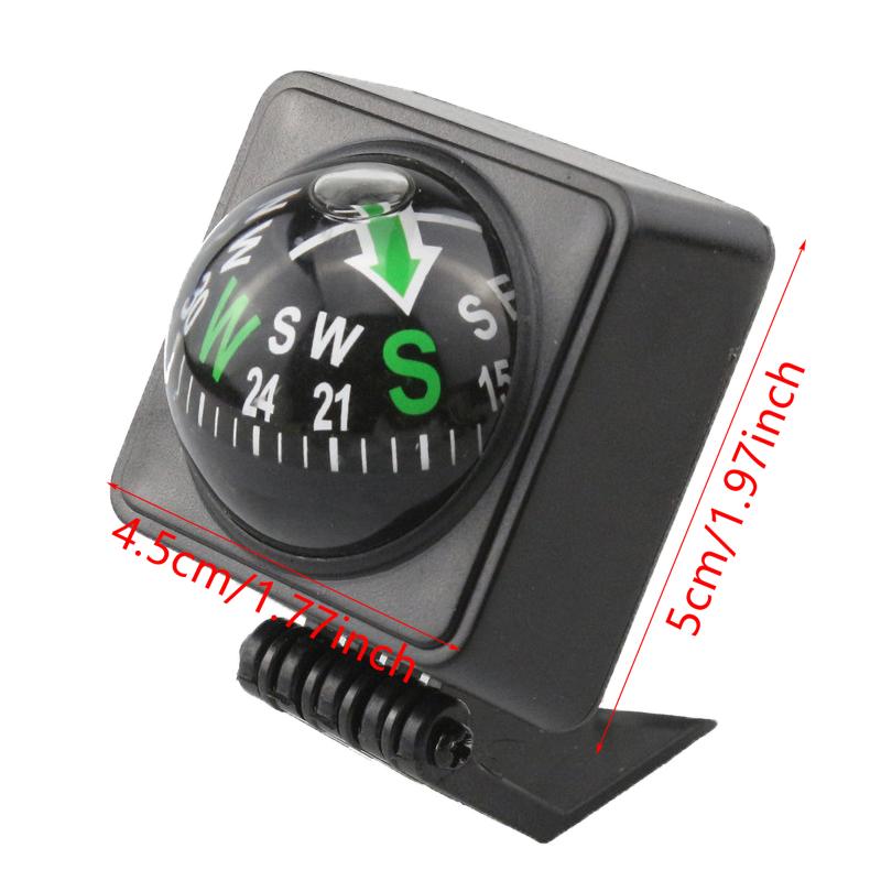 Auto Vehicle Navigating Car Compass Car Dashboard Navigational Compass For Outdoor Boat Hiking Portable Folding Camping Equipmen