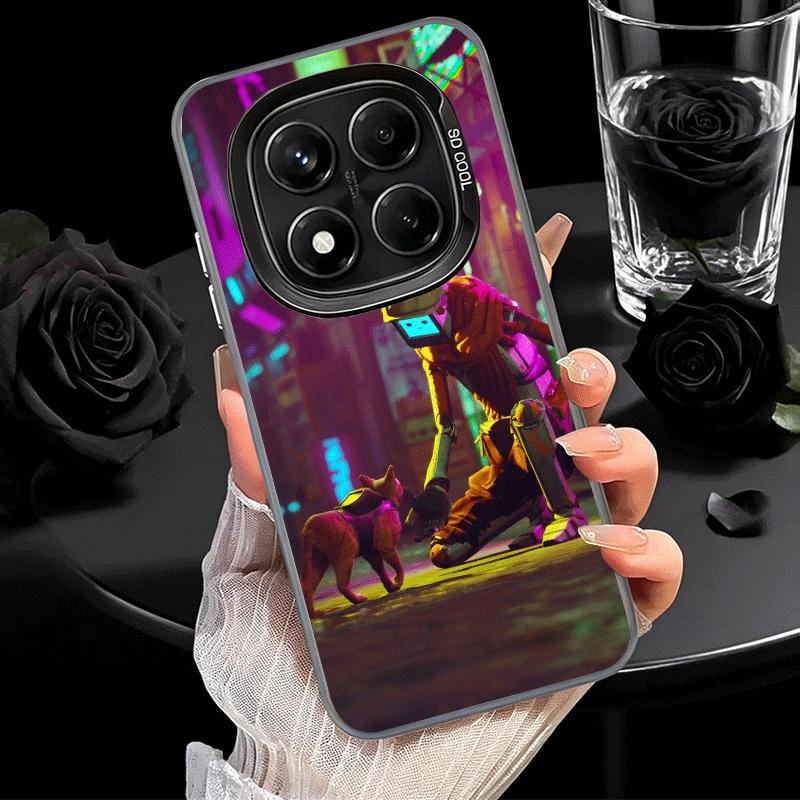 Stray Cat Game B-12 Shockproof Phone Case for Xiaomi Redmi Note 15 14 13 12 Pro Plus 11 11S 11T 5G Cover Anti Fall Fundas