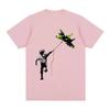 2026 New Banksy Tshirt Not War Peace Cotton Unisex T Shirt New Tee Tshirt Unisexs Tops Unisex