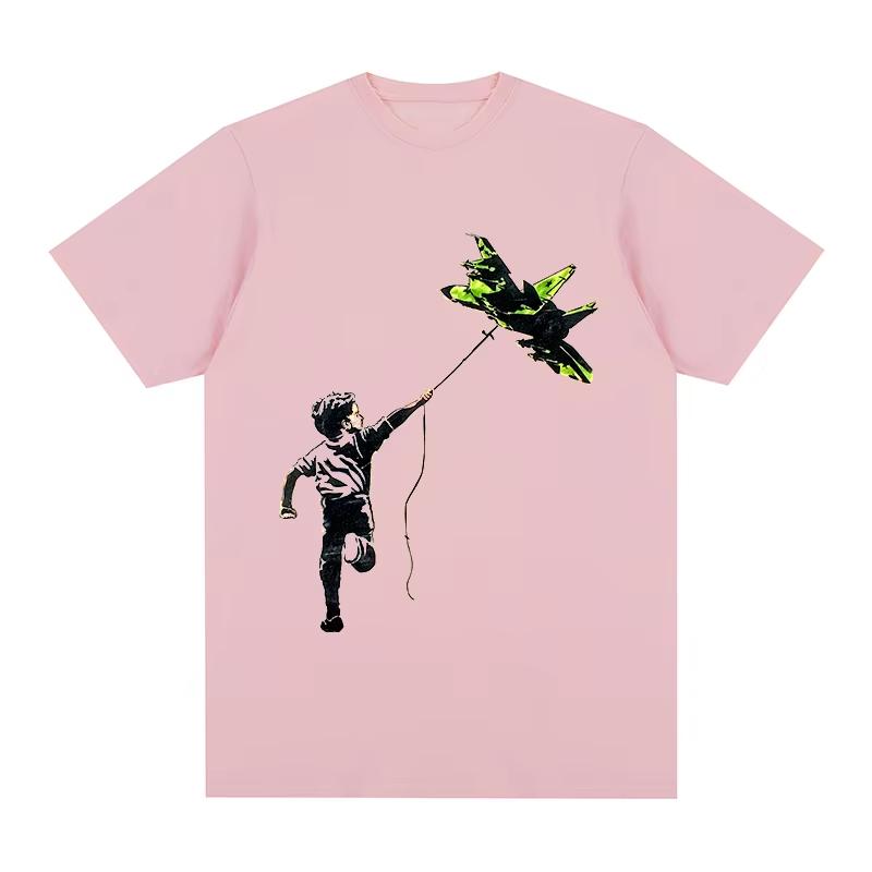 2026 New Banksy Tshirt Not War Peace Cotton Unisex T Shirt New Tee Tshirt Unisexs Tops Unisex