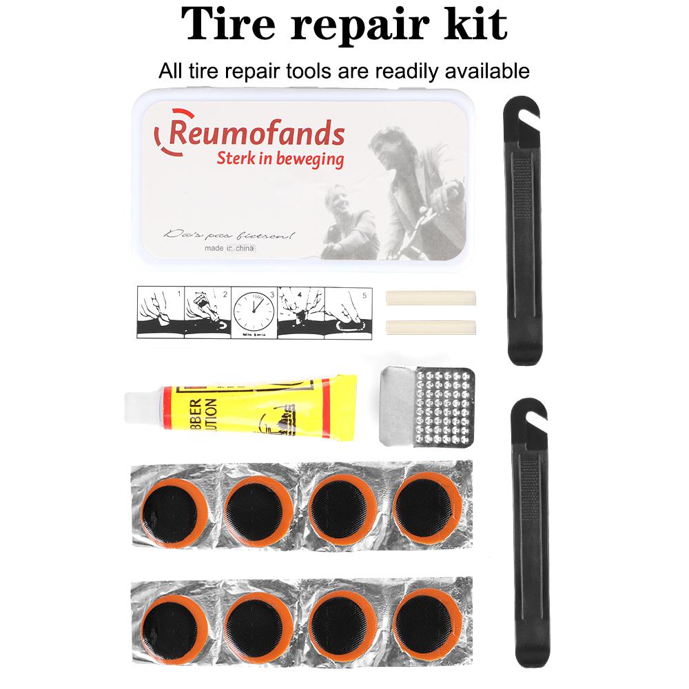 Bicycle Repair Kits Bag Front Tube Frame Bag Outdoor Tool Cycling Road Bike Repair Kits With Pump Tire Patch Lever Multifunctional