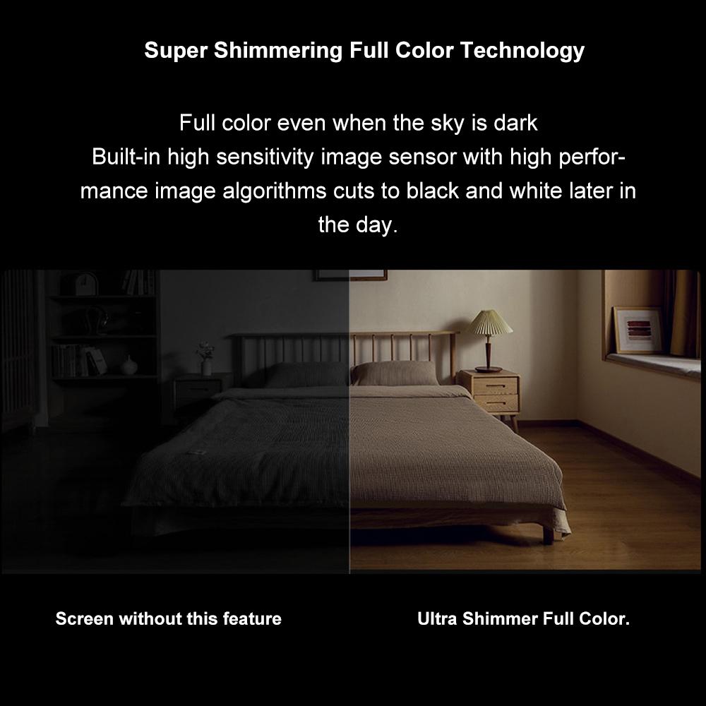 Xiaomi Smart Camera 4K 8MP AI Smart IP Kamera Heimüberwachungskamera Monitor Nachtsicht Video 360 Grad