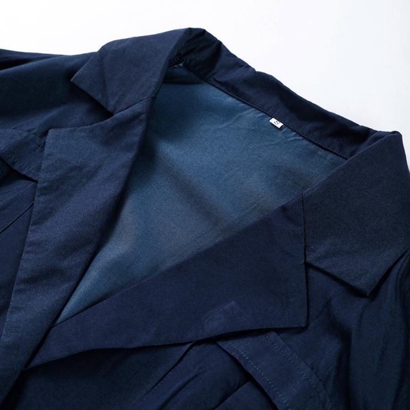 Casual Jackets Skirts Sets Women Loose V Neck Long Sleeves One Button Belt Outfits Female 2025 Summer Fashion Chic Solid Set