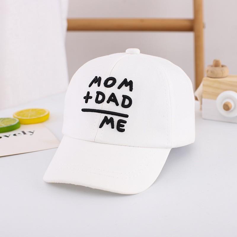 Infant And Toddler Letter Embroidery Baby Baseball Cap Outdoor Travel Sun Hat