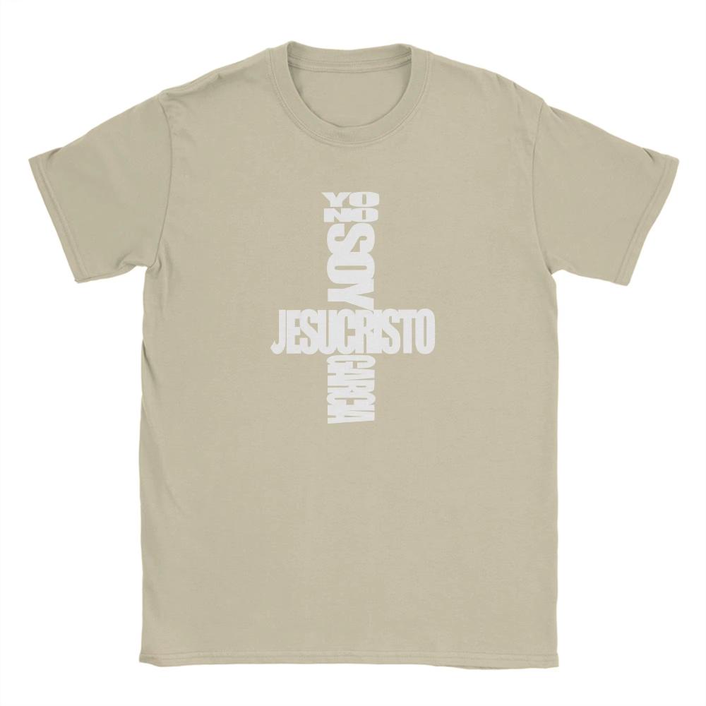 Robe Extremoduro Jesus Christ Dorso T Shirts Cotton TShirts for Men Trendy Cool Print Tee Shirt Short Sleeves Streetwear Tees