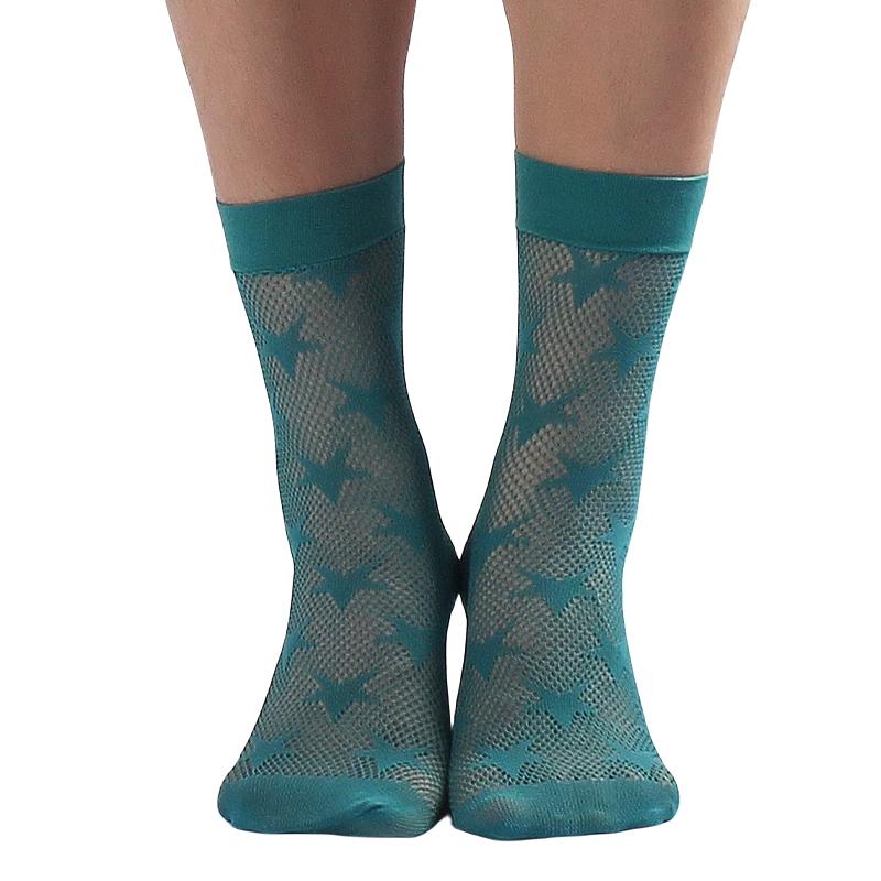 Women Retro Gothic Summer Lace Top Floral Fishnet Ankle Socks Lady Black Nylon Short Lace Stockings 23 Models Shoe Size 5-10