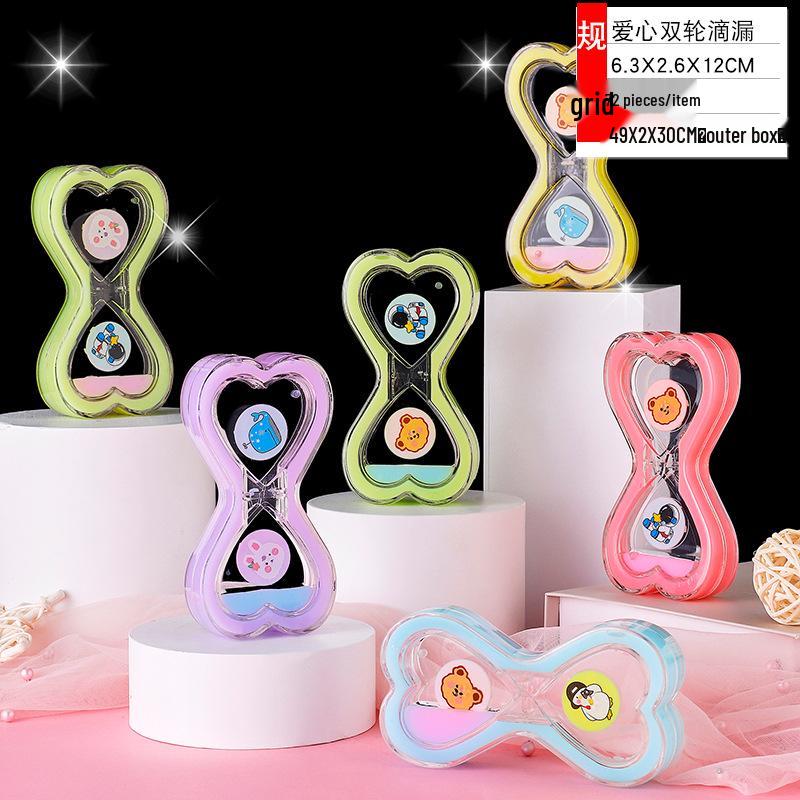 Panda Glitter Liquid Motion Hourglass - Decompression Toy & Acrylic Decoration Gift