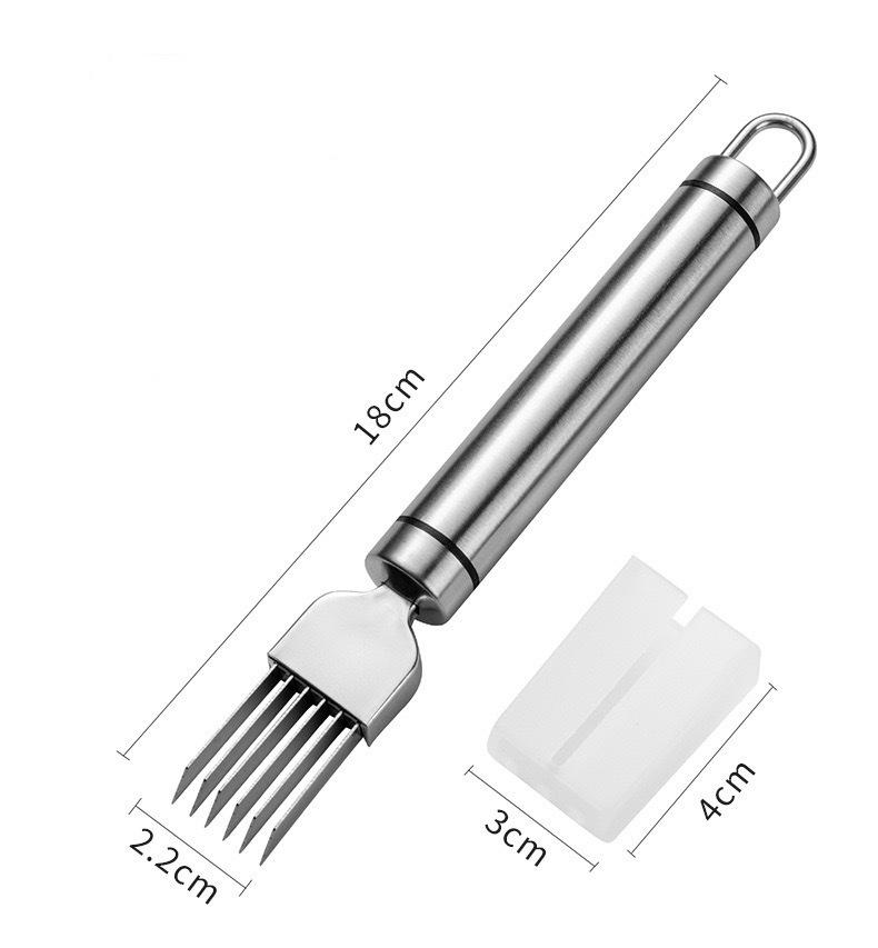 1Pcs Stainless Steel Scallion Cutter Shred Knife Creative Vegetable Fruit Shredders Slicer Speedy Onion Graters Kitchen Gadgets