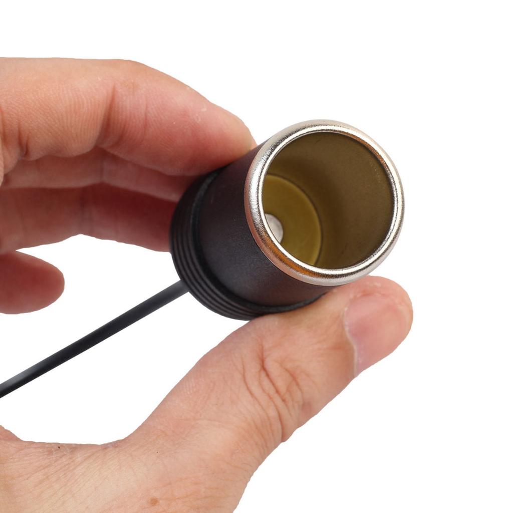 5V USB C Male to 12V Car Cigarette Lighter Female Power Adapter Converter for Car Electronics Accessories 11.8in