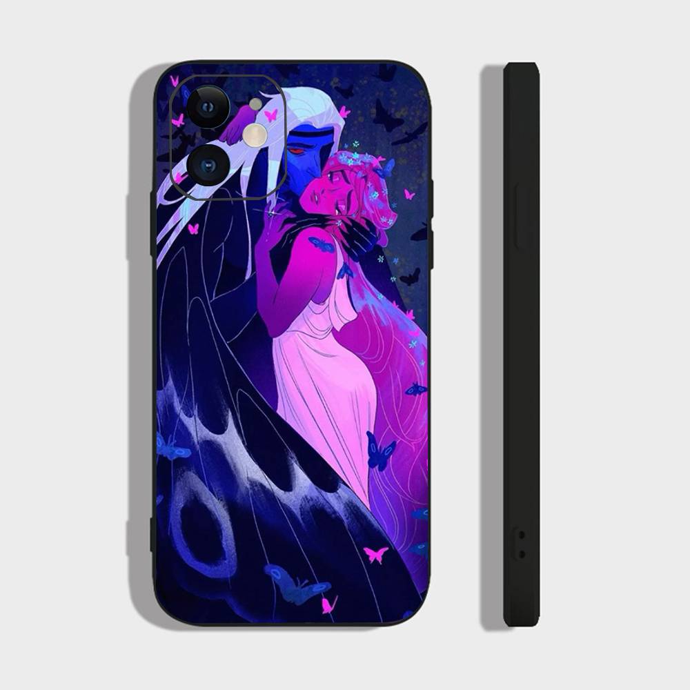 

Manga L-Lore Olympus Phone Case For IPhone 17 Air 16 15 14 13 Pro Max 11 12 Black Silicone Cover IPHONE 14PRO
