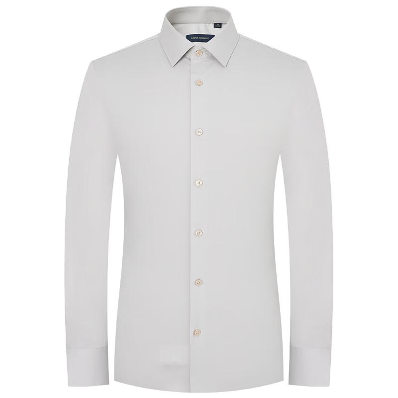 Baoxiniao Men's Ice Cool Business Formal Long Sleeve Shirt