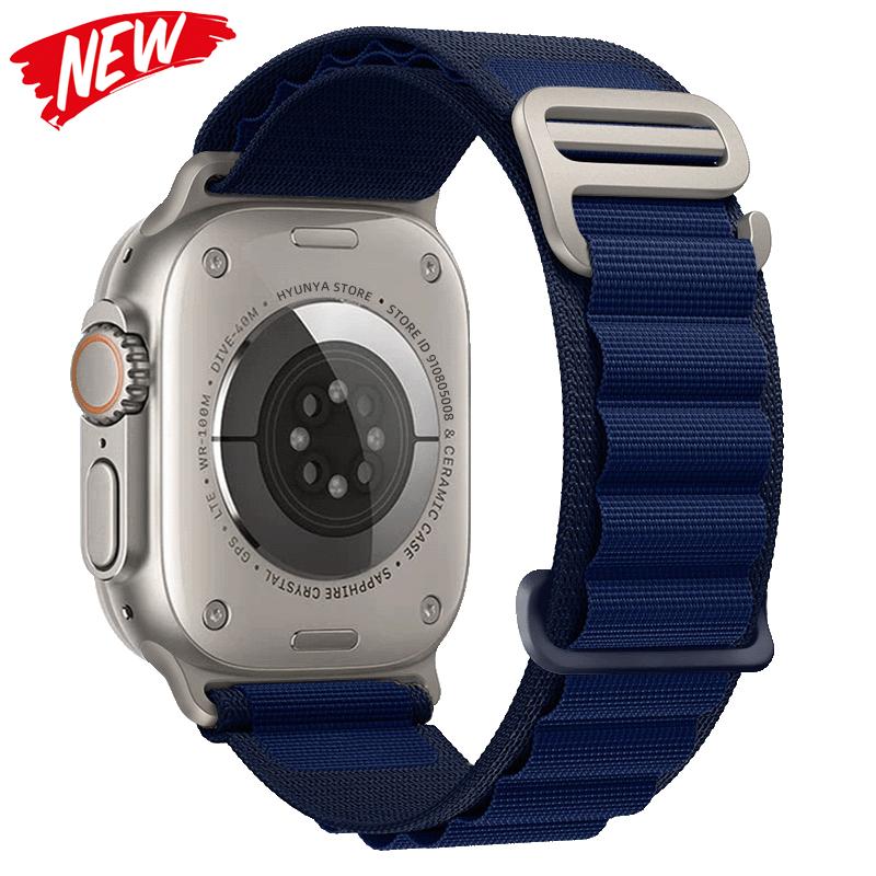 Alpine Straps for Watch Bands iWatch Series 10 11 46mm 9 8 7 SE Ultra 2 3 49mm 44mm 45mm 40mm 41mm 42mm Watchband Bracelet