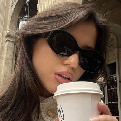 Vintage Oval Designer Sunglasses For Women And Men Stylish Luxury UV400 Trend Eyewear Sun Glasses