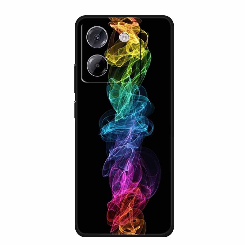 For Poco M7 Pro 5G Case M 7 Pro Coque Black Silicone Soft Back Cover Case For Xiaomi Poco M7 Pro Phone Cases Cover M7Pro 6.67"