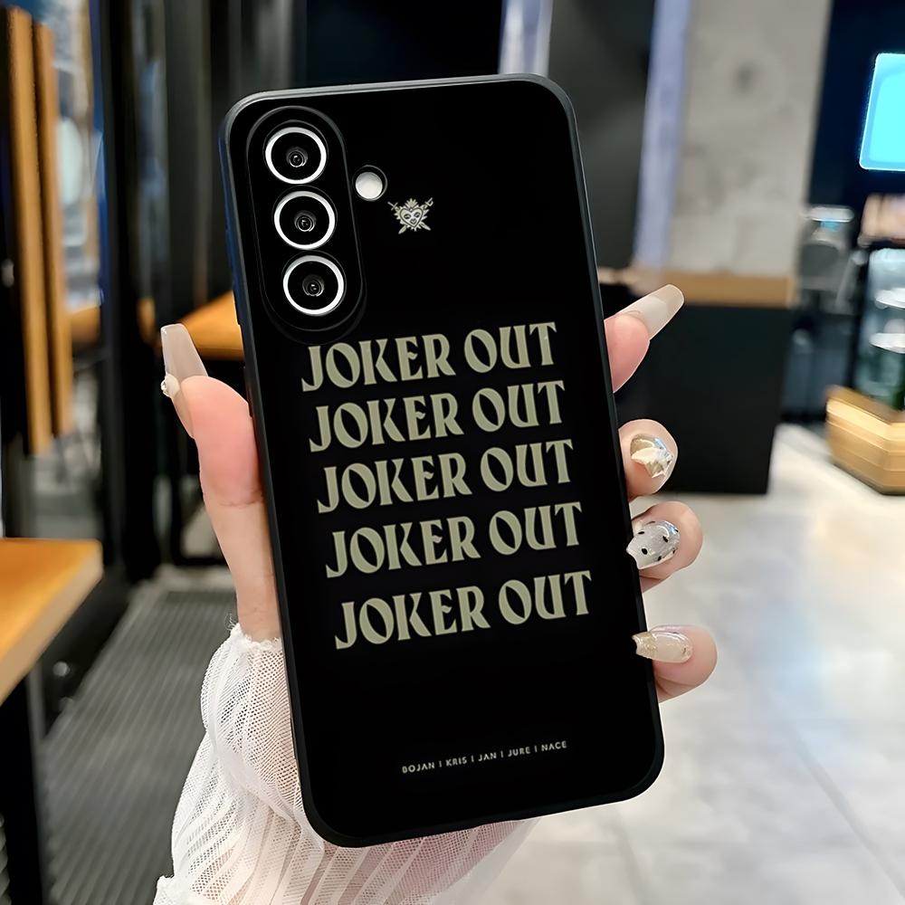 J-Joker Out Band Phone Case For Samsung A25 A13 A33 5G A54 A36 A35 A56 A52 A14 Shockproof Soft Cover