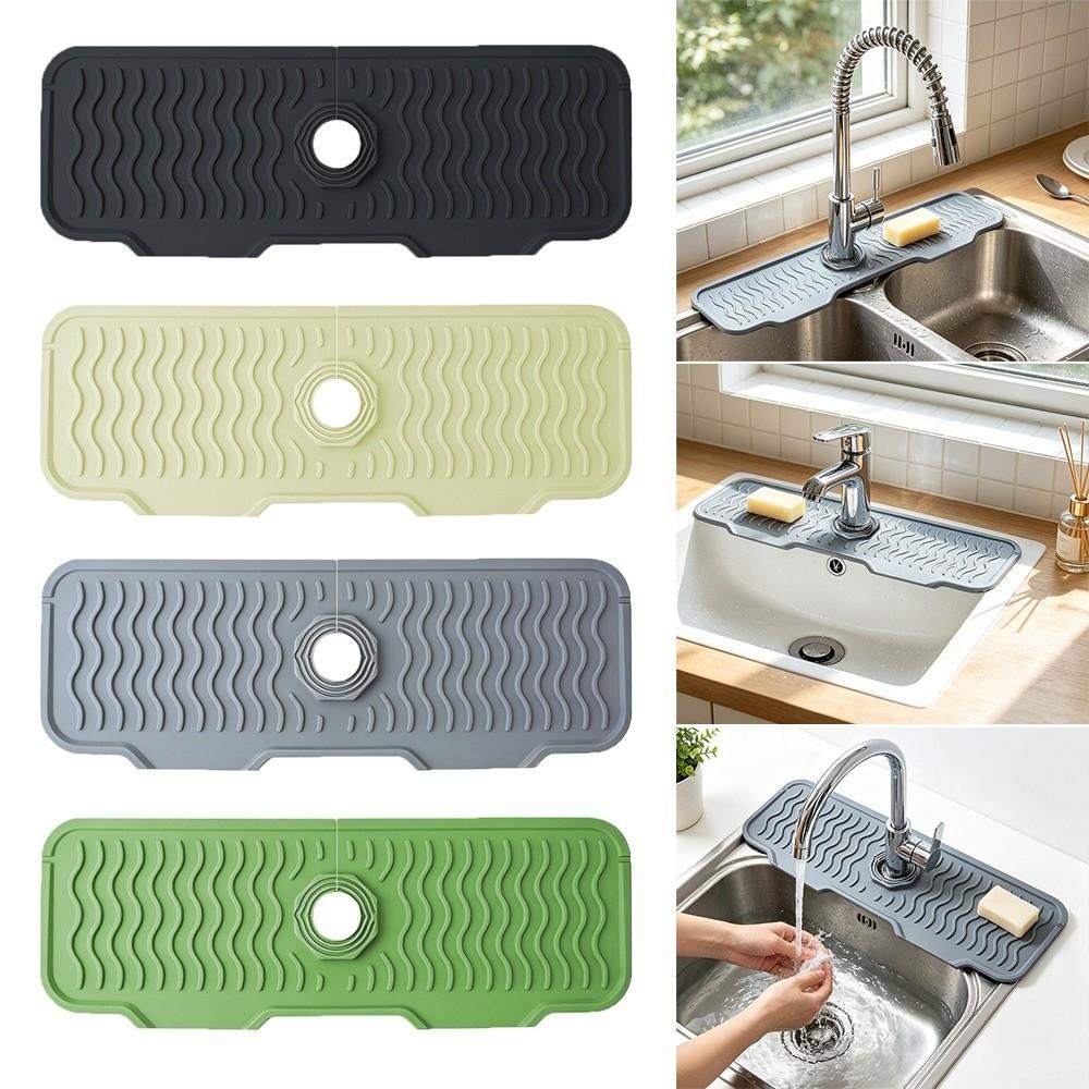 Multi-Functional Faucet Pad 61cm Extra-long Water Drip Tray New Sink Draining Pad Home Use