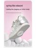 Girls' Autumn 2025 Non-slip Velcro Sneakers: Comfortable Melody Thin Sole Casual Trainers
