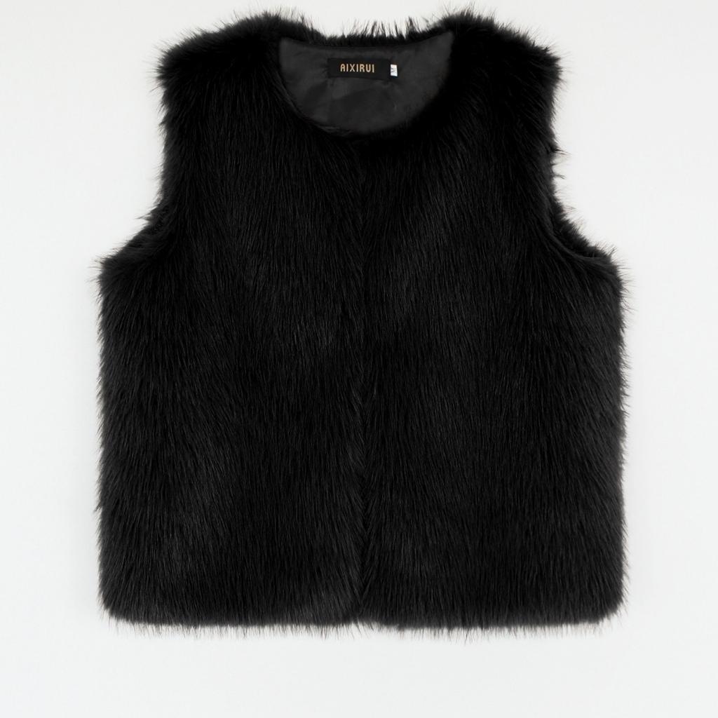 Μοντέρνο Γυναικείο Αμάνικο Γιλέκο με Λαιμόκοψη V